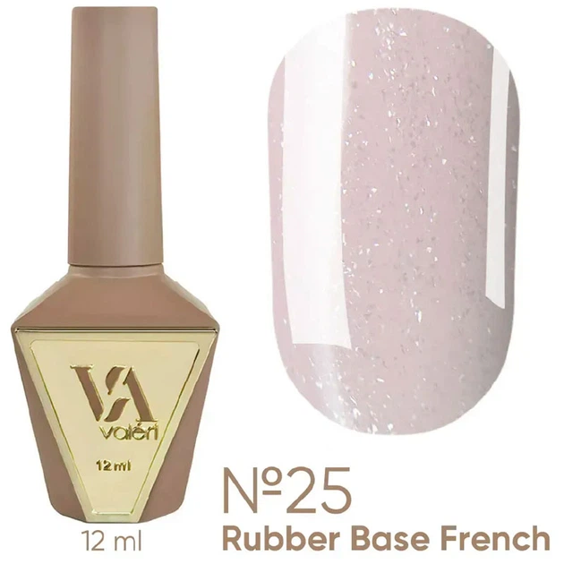 База для нігтів Valeri French base №025 12 мл - Фото 1 База для нігтів Valeri French base №025 12 мл - изображение 1