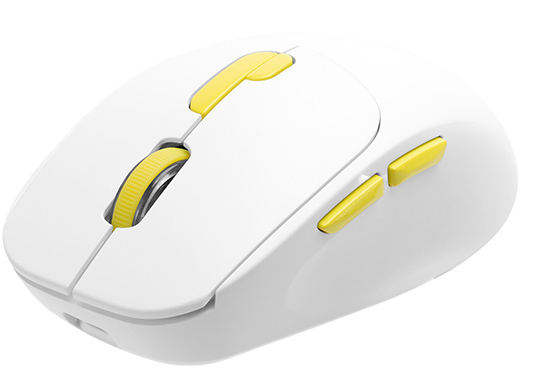 Mysz Marvo M809W Wireless/Bluetooth White (6932391935538) - obraz 2