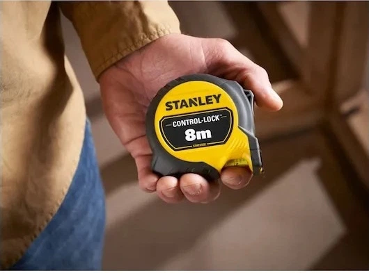 Рулетка Stanley Control-Lock 8 м х 25 мм (STHT37232-0) - зображення 9
