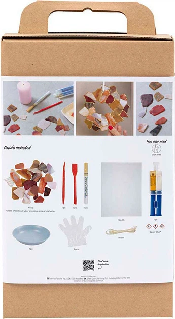 Zestaw kreatywny Creativ Company Kintsugi Create mosaic glass art 977816 (5712854777568) - obraz 3