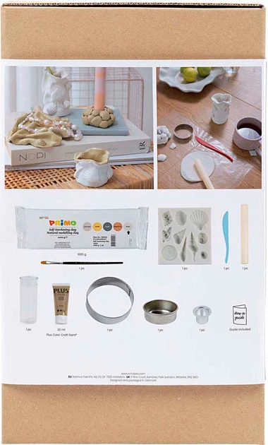 Zestaw kreatywny Creativ Company Modelling Create 4 Home decor 977844 (5712854786881) - obraz 3