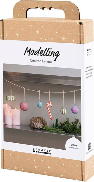 Zestaw kreatywny Creativ Company Modelling Create 11 ornaments 977826 (5712854786454) - obraz 3