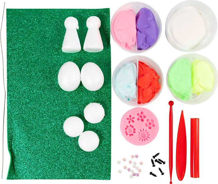 Zestaw kreatywny Creativ Company Modelling Create your own fairy world 977804 (5712854776196) - obraz 3