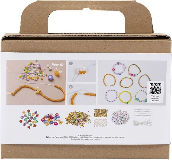 Набір для створення браслетів Creativ Company Mini Craft Mix Jewellery 977616 (5712854688314) - зображення 2