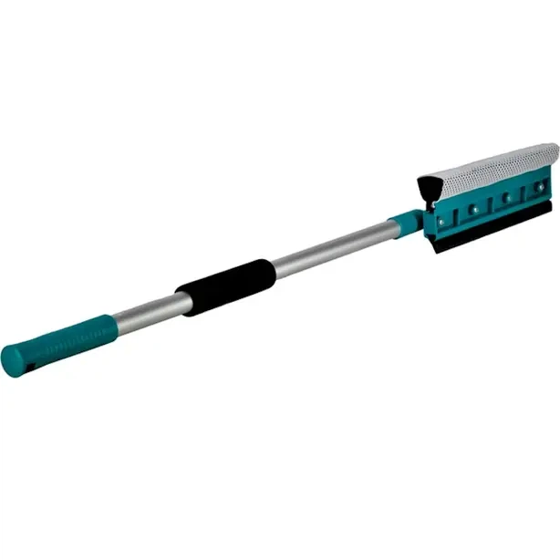 Щітка для миття вікон та скла з телескопічною ручкою 70-120 см BI-PLAST (BP-45) - зображення 2