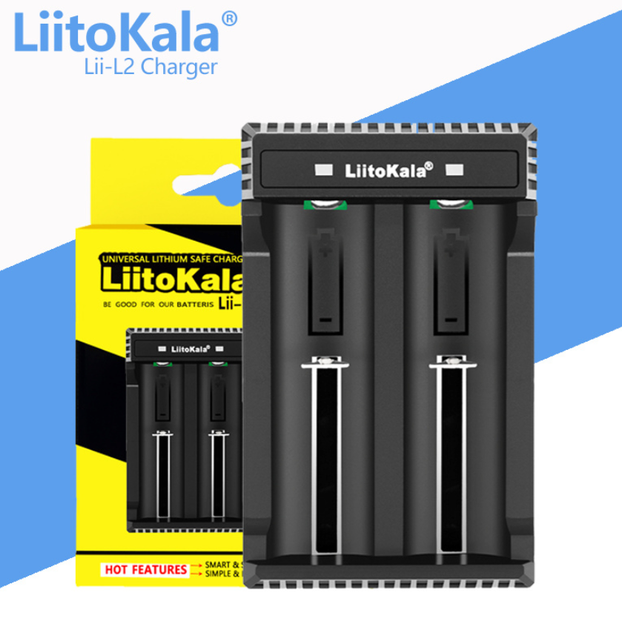 Зарядное устройство LiitoKala Lii-L2 18650 - Фото 1 Зарядное устройство LiitoKala Lii-L2 18650 - изображение 1