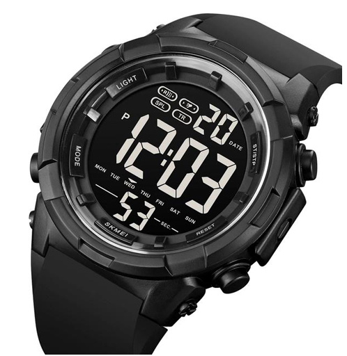 Мужские часы SKMEI 1845BK 50M Black - изображение 3