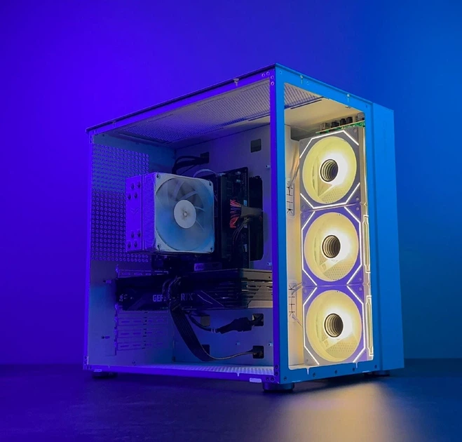 Ігровий ПК GameMax Infinity Tower / AMD Ryzen 7 5700X (8 (16) ядер по 3.4 - 4.6 GHz) / 32 GB DDR4 / 500 GB SSD + 1000 GB HDD / nVidia GeForce RTX 2060 Super, 8 GB GDDR6, 256-bit б/в - Фото 2 Ігровий ПК GameMax Infinity Tower / AMD Ryzen 7 5700X (8 (16) ядер по 3.4 - 4.6 GHz) / 32 GB DDR4 / 500 GB SSD + 1000 GB HDD / nVidia GeForce RTX 2060 Super, 8 GB GDDR6, 256-bit б/в - зображення 2