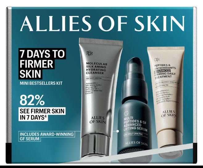 Набір Allies of Skin 7 Days to Firmer Skin Kit 3 pcs - Фото 1 Набір Allies of Skin 7 Days to Firmer Skin Kit 3 pcs - зображення 1