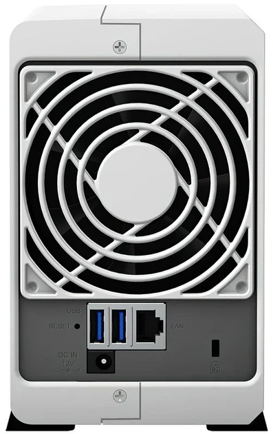 Мережеве сховище Synology DS220j Білий Б/В - зображення 4