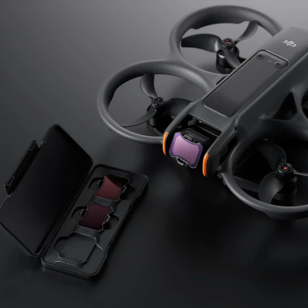 Комплект нейтральных фильтров DJI (ND8/16/32) для Avata 2 и O4 Air Unit Pro Б/В k1 - Фото 5 Комплект нейтральных фильтров DJI (ND8/16/32) для Avata 2 и O4 Air Unit Pro Б/В k1 - зображення 5
