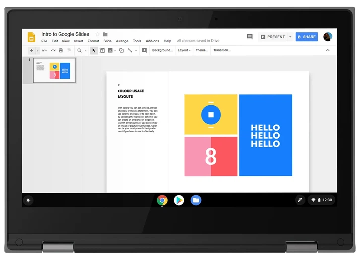Сенсорный ноутбук 11.6" Lenovo 300e Chromebook 2nd Gen AMD A4-9120C RAM 4GB eMMC 32GB 10час батарея Chrome OS (UKR) (101597935) - изображение 3