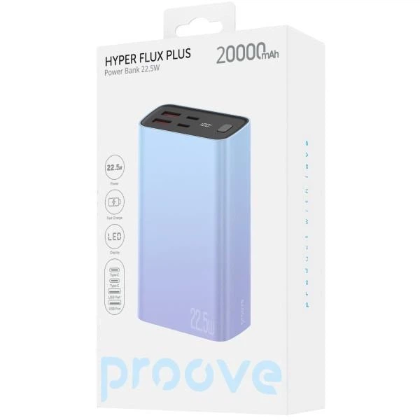 УМБ Proove Hyper Flux Plus 20000mAh 22.5W (Gradient) - Фото 3 УМБ Proove Hyper Flux Plus 20000mAh 22.5W (Gradient) - зображення 3