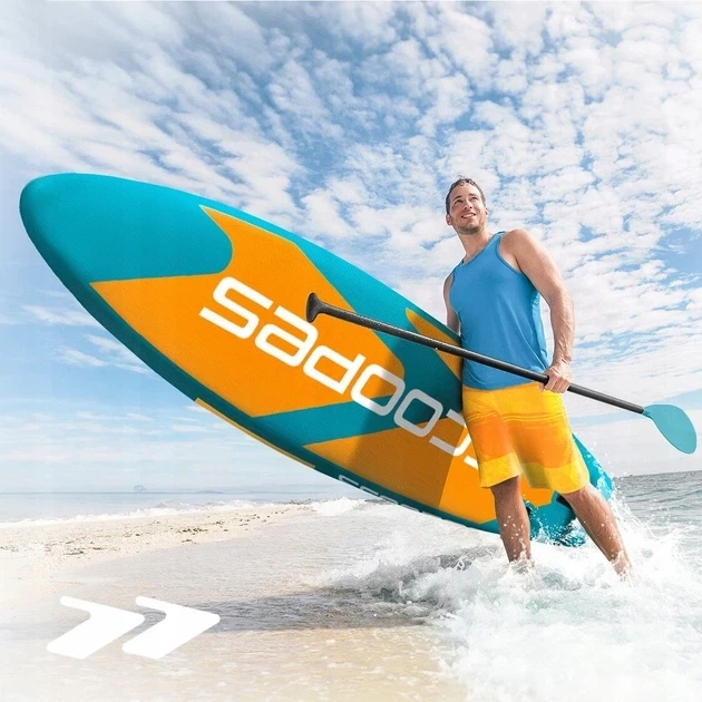 Надувна SUP дошка Scoopes Velo 350 см з веслом, сидінням, насосом та повним комплектом аксесуарів (112754) - изображение 2