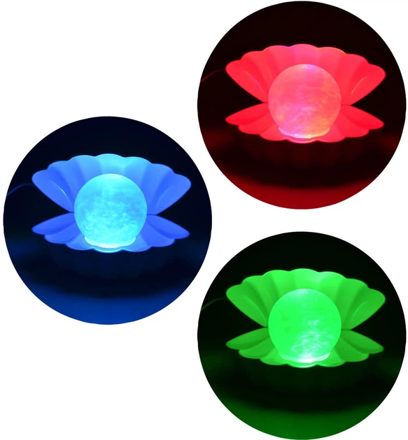 Lampka nocna dla dzieci Johntoy Pearl Różowa (2520812) - obraz 2