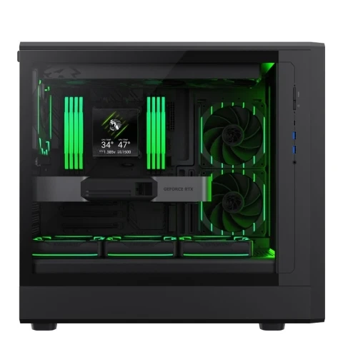 Корпус GameMax M100 Black, 60 Вт, Mini ITX (M100-M) - изображение 15
