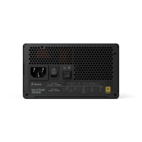 Блок живлення 1000 Вт, Fractal Design Ion 3 Gold, Black (FD-P-IA3G-100-EU) - зображення 3