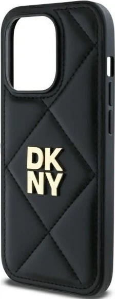 Панель DKNY Quilted Stack Logo для Apple iPhone 14 Pro Max Black (DKHCP14XPQDSLK) - зображення 6