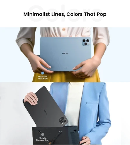 Планшет 10.1" Oscal Pad 9 4G 4/128GB, Mountain Peak Blue - зображення 7