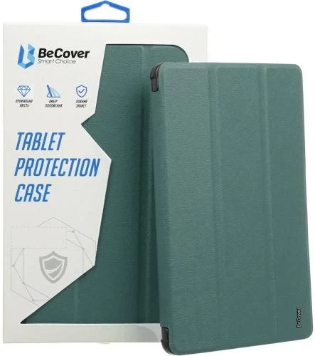 Чохол-книжка для планшета Lenovo Tab M8 (4rd Gen) (TB-300FU), 8", Smart Case BeCover, Dark Green - Фото 1 Чохол-книжка для планшета Lenovo Tab M8 (4rd Gen) (TB-300FU), 8", Smart Case BeCover, Dark Green - зображення 1