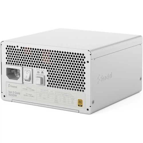 Блок живлення 1000 Вт, Fractal Design Ion 3 Gold, White (FD-P-IA3G-101-EU-WT) - зображення 3