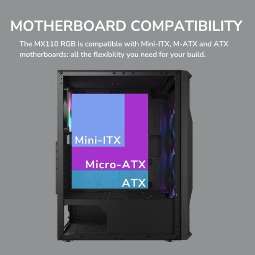 Корпус Deepcool SMARTER Black, без БЖ, Micro ATX - зображення 12