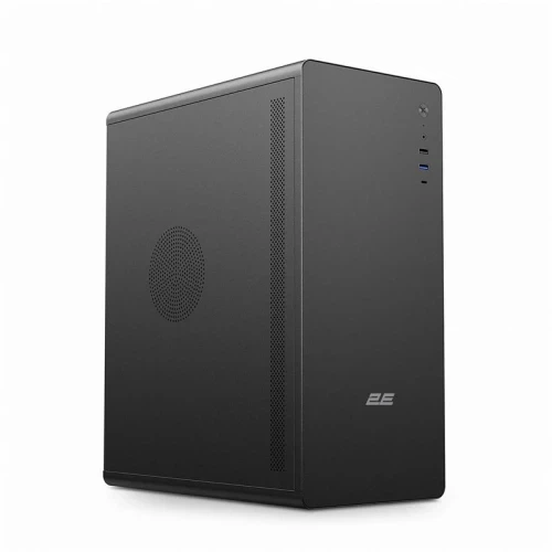 Корпус 2E Credo V500B, Black, 400 Вт, Mid Tower, для ATX / Micro ATX / Mini ITX, 1xType-C / 1xUSB 3.0 / 1xUSB 2.0, макс. CPU - 160 мм / VGA - 310 мм, 1x120 мм (2E-V500B-400) - Фото 1 Корпус 2E Credo V500B, Black, 400 Вт, Mid Tower, для ATX / Micro ATX / Mini ITX, 1xType-C / 1xUSB 3.0 / 1xUSB 2.0, макс. CPU - 160 мм / VGA - 310 мм, 1x120 мм (2E-V500B-400) - зображення 1