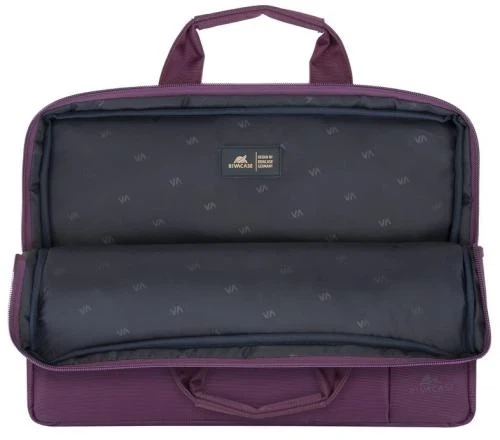 Сумка для ноутбука 13.3" RivaCase Central, Purple (8221) - Фото 6 Сумка для ноутбука 13.3" RivaCase Central, Purple (8221) - изображение 6