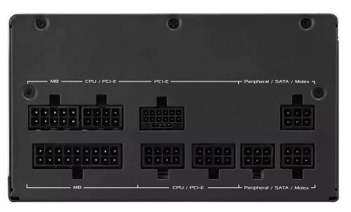 Блок питания 850 Вт, Asus Prime Gold, White/Black, Bulk (AP-850G) - изображение 6