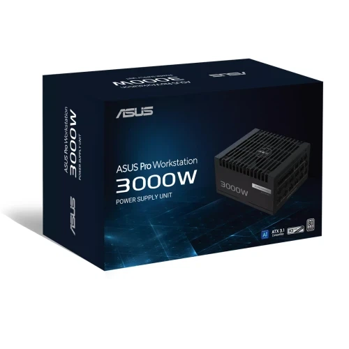 Блок живлення 3000 Вт, Asus Pro Workstation, Black (ASUS-PRO-WS-3000P) - Фото 8 Блок живлення 3000 Вт, Asus Pro Workstation, Black (ASUS-PRO-WS-3000P) - зображення 8
