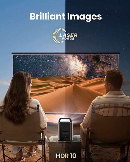 Лазерний проектор Anker Nebula Cosmos Laser 4K: Android TV 10.0