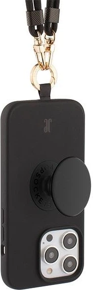 Чохол Just Elegance 3in1 PopGrip для Apple iPhone 15 Pro Black (4062519304853) - зображення 4