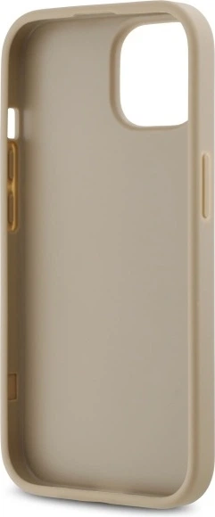 Etui plecki DKNY Quilted Stack Logo do Apple iPhone 15 Beige (DKHCP15SPQDSLE) - obraz 7