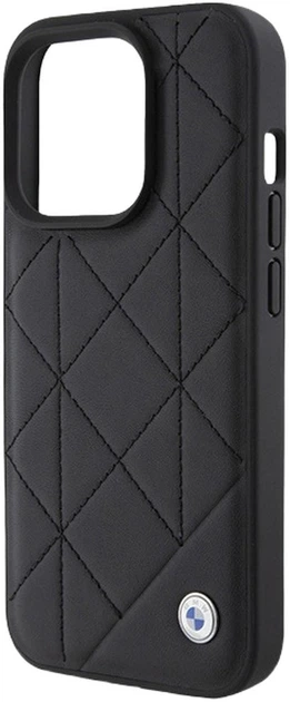 Чохол BMW Leather Quilted для Apple iPhone 15 Pro Max (3666339142414) - зображення 5