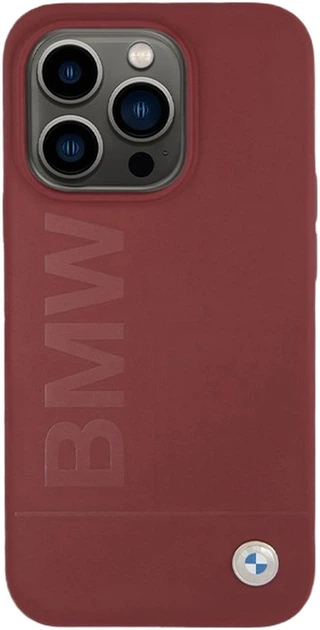 Чохол BMW Silicone Big Logo MagSafe для Apple iPhone 15 Pro (3666339145514) - зображення 2
