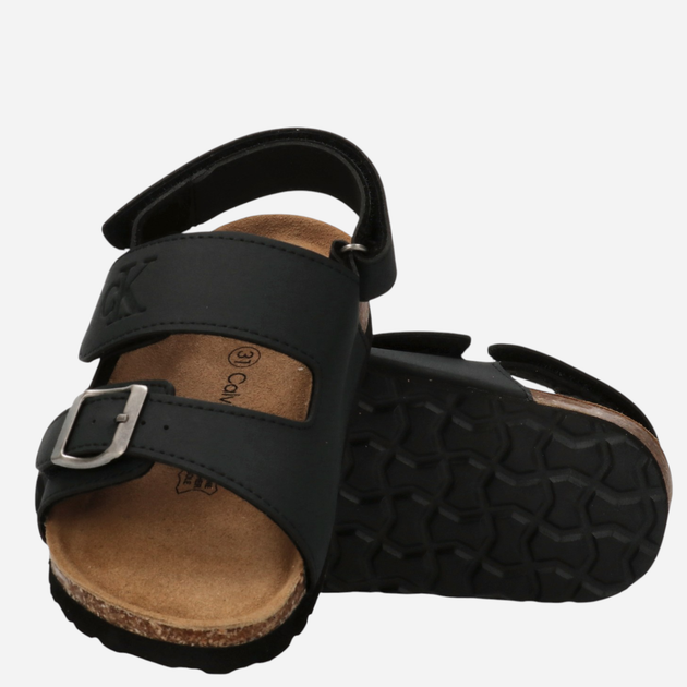Сандалії жіночі Calvin Klein SANDALO Velcro NERO V3X2-83328-0315999 36 23 см Чорні (8054491094217) - зображення 3