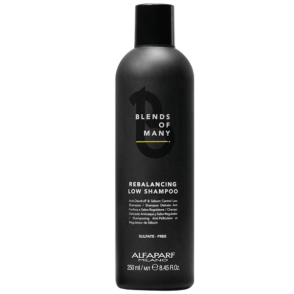 Мужской ребалансирующий шампунь против перхоти Alfaparf Milano Blends of Many Rebalancing Low Shampoo 250 мл - Фото 1 Мужской ребалансирующий шампунь против перхоти Alfaparf Milano Blends of Many Rebalancing Low Shampoo 250 мл - изображение 1