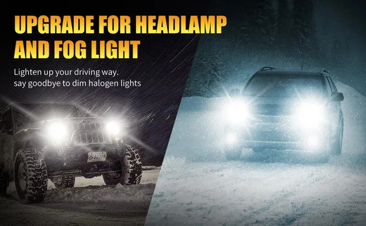 LED-лампы H1 80W 6500K для авто – мощный белый свет и надежная работа - изображение 3