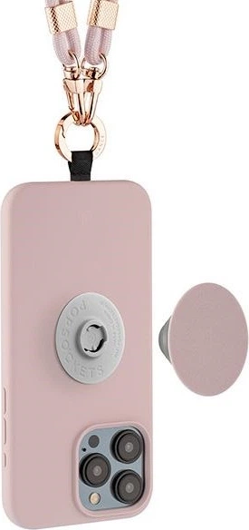 Чохол Just Elegance 3in1 PopGrip для Apple iPhone 15 Pro Rose (4062519304952) - зображення 5