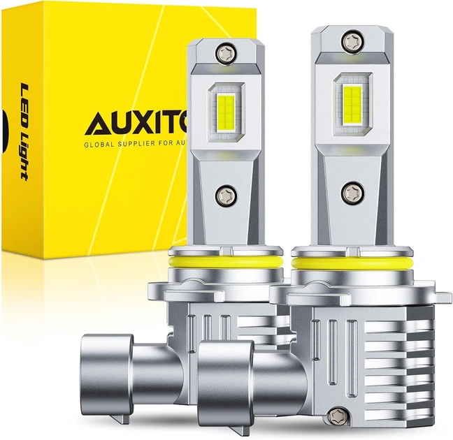 LED лампи автомобільні H9, 100W, 6500K, 2 шт — для ближнього світла та ПТФ - Фото 1 LED лампи автомобільні H9, 100W, 6500K, 2 шт — для ближнього світла та ПТФ - зображення 1