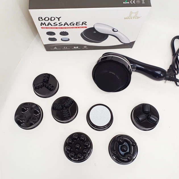 Вібраційний масажер для тіла Maxtop Magic Massager 8 в 1 - зображення 2