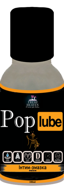 Iнтим-змазка анальна Fresh Heaven Pop Lube 100ml (Travel версія) - Фото 1 Iнтим-змазка анальна Fresh Heaven Pop Lube 100ml (Travel версія) - зображення 1