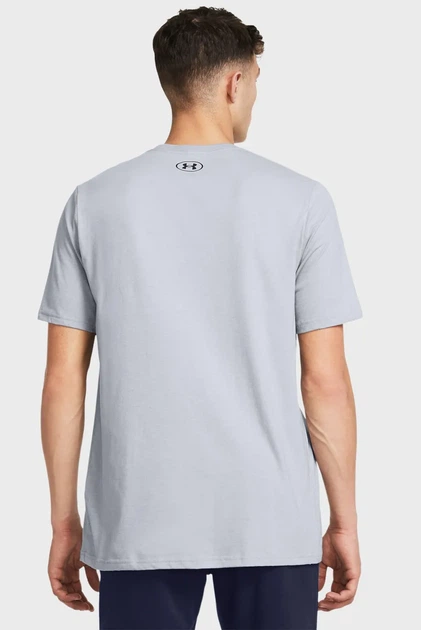 Чоловіча сіра футболка UA GL FOUNDATION UPDATE SS Under Armour XL 1382915-011 - изображение 2