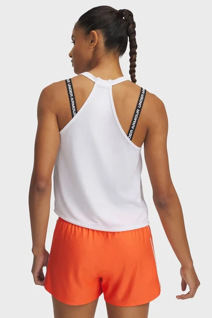 Жіноча біла майка Tech Swing Tank Under Armour SM 1389854-100 - изображение 2