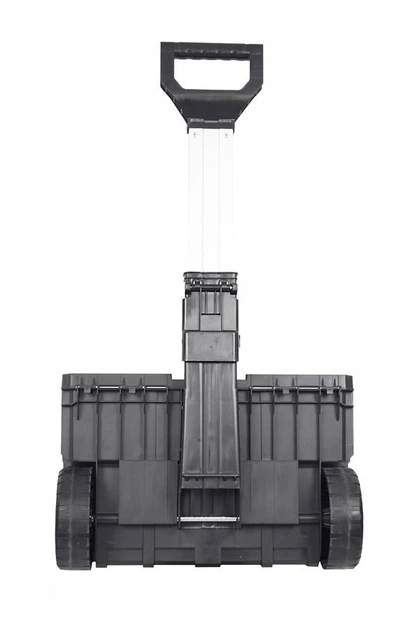 Набір ящиків для інструментів Qbrick пластик 530x380x670 мм чорний (724127) - зображення 6