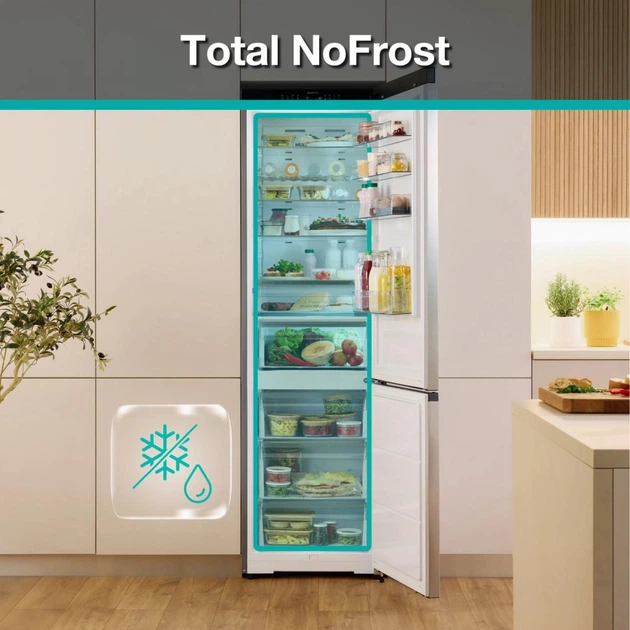 Холодильник Gorenje NRB620E61W4WFE, білий (NRB620E61W4WFE) - зображення 6