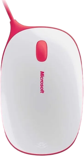 Миша Microsoft Express USB White-Red (T2J-00003) - зображення 2