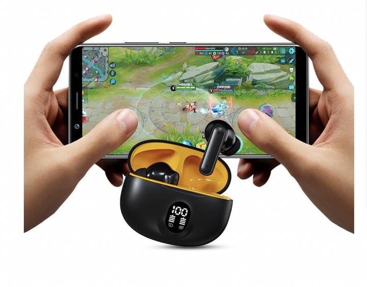 Беспроводная стерео гарнитура наушники вкладыши Pro6 Bluetooth TWS. Черная, (N1-03912.black) - изображение 3