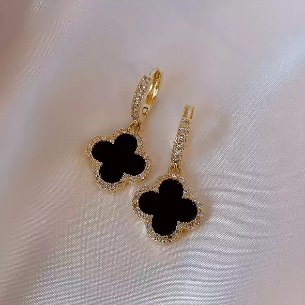 Сережки в стилі Ван Кліф, Конюшина.стиль Van Cleef - зображення 3