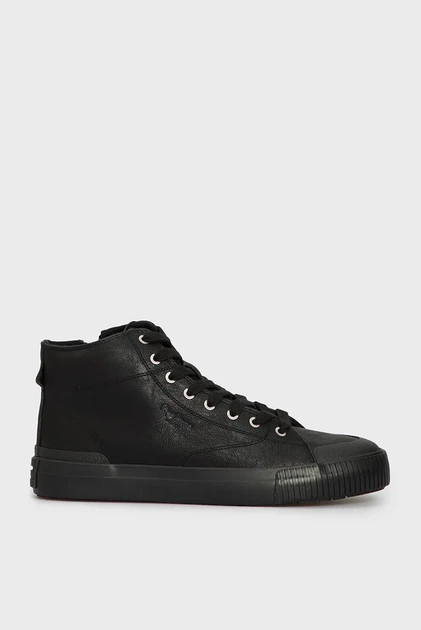 Чоловічі чорні кеди BEN MOON M Pepe Jeans 41 PMS31064 - Фото 1 Чоловічі чорні кеди BEN MOON M Pepe Jeans 41 PMS31064 - зображення 1